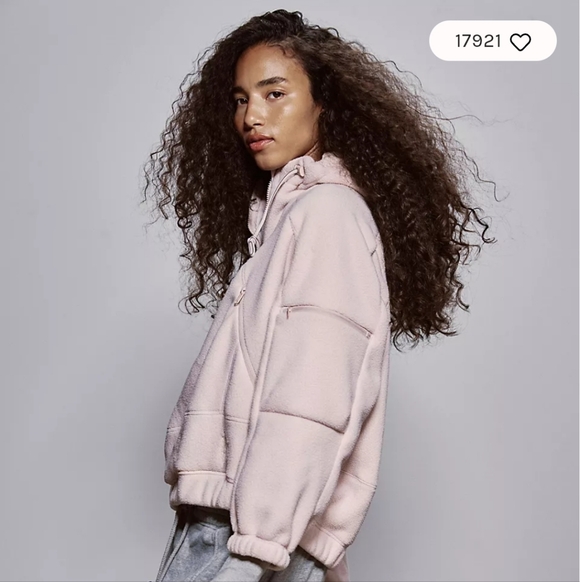 FP Movement Free People Wild and Free Pullover size L color is Cashmere / Cream - Picture 4 of 17